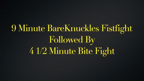 Blue Eyed Devil vs Hailstorm Fistfight/Bite Fight