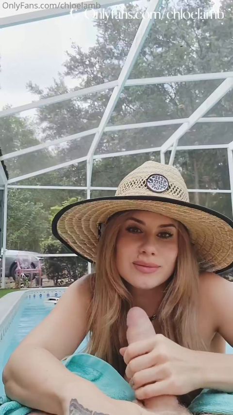 Chloe Lamb POV Fucks The Pool Boy