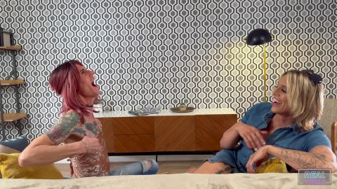 Ria Bentley & Dana Delvey Have Wild Trans Lesbian Sex