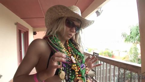 Hot Real Chicks Fingering Tasting and Licking eachother on My Balcony During Spring Break