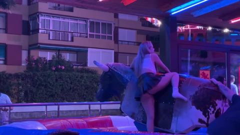 My Cousin Jenni Lost Her Bra on Bull Ride