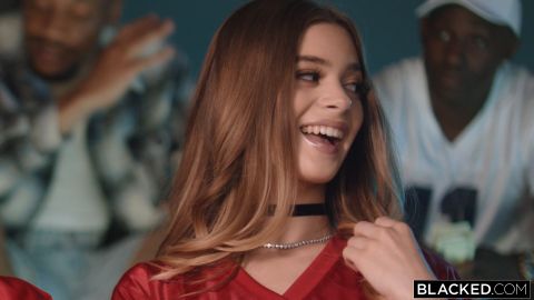 Blacked Molly Little Gets Passed Around In 6 BBC Gangbang