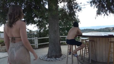 NINA MOROVIC – Why you didn’t clean the swimmingpool? – Brutal face slapping, hand worship, hand over mouth