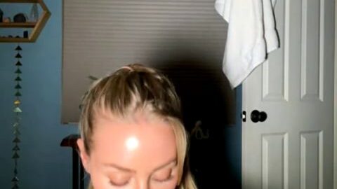 Nicole Aniston uses long and slow strokes in POV blowjob