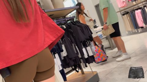 Bubble Ass in Spandex Upshorts