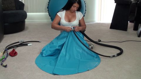 Inflatable Pillow Bursting Fun!