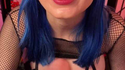 Jewelz Blu Delicious Busty Slut Swallowing Cock