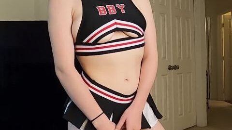 Daddy Prepares Me For Cheerleader Tryouts