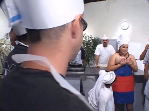 Elizabeth Rollings- Worlds Biggest Fattest Cream Pie Gang Bang