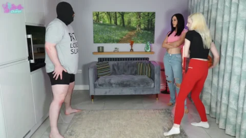 Alika & Anya’s Intense Ballbusting Session
